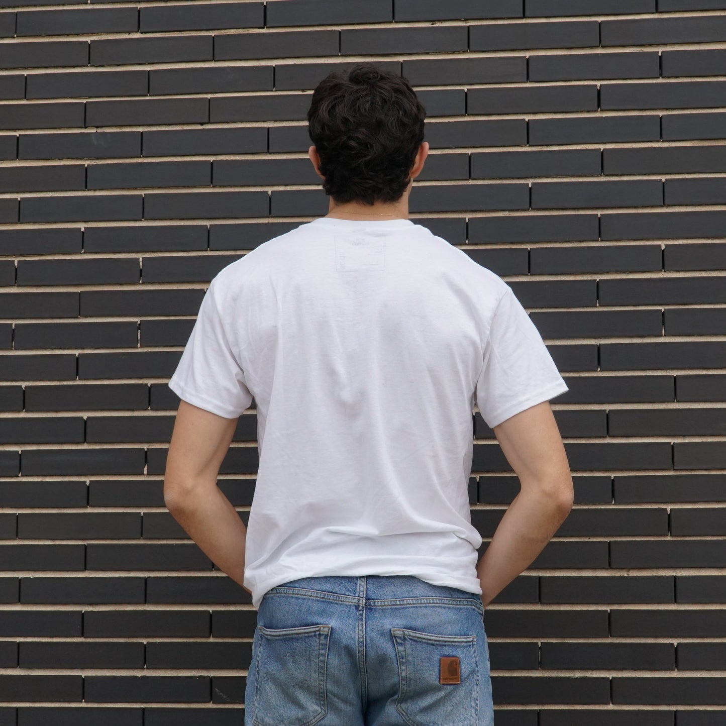 DYSTRKT Blueprint Tee White – Camiseta blanca streetwear premium