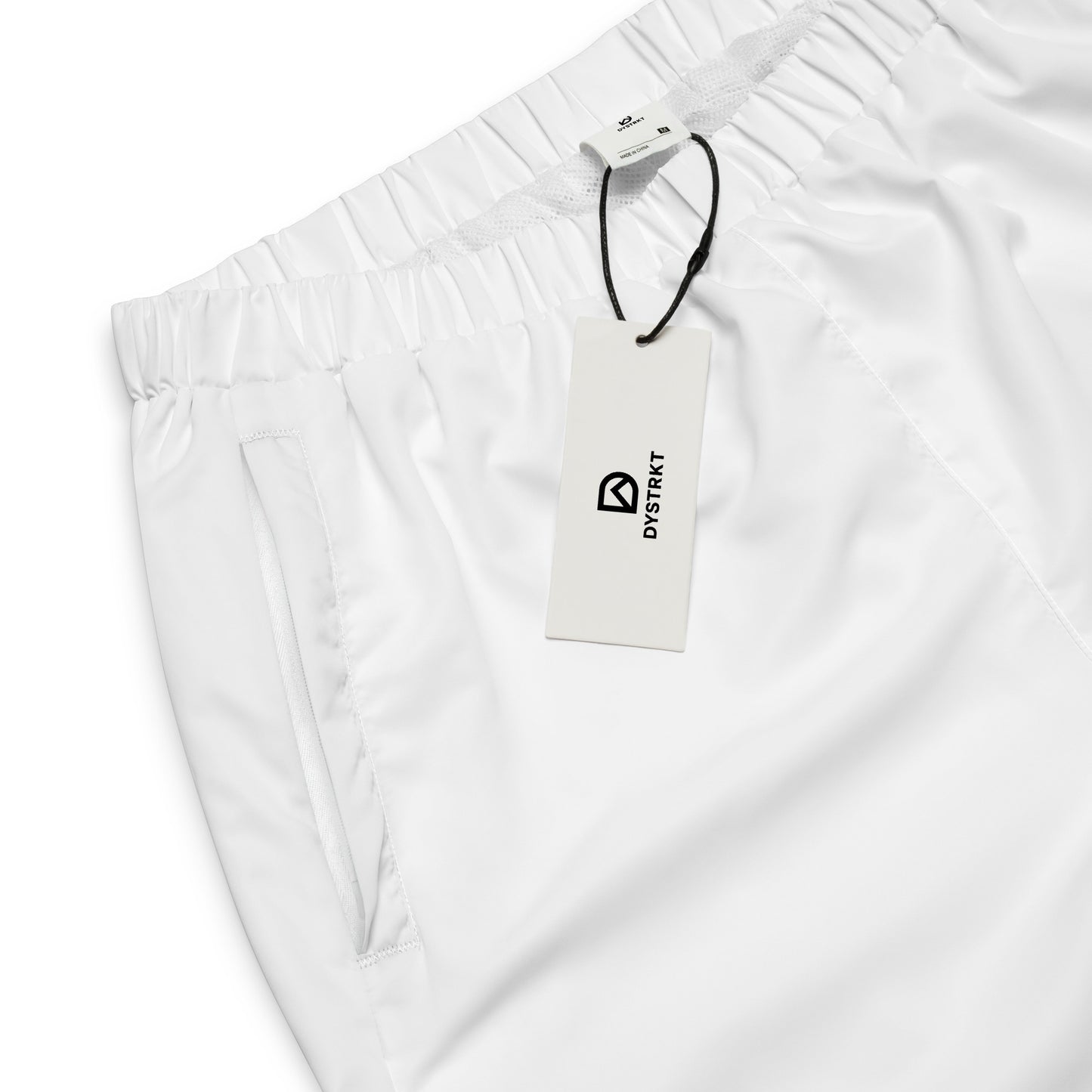 DYSTRKT Core Pants White | Pantalón blanco streetwear premium